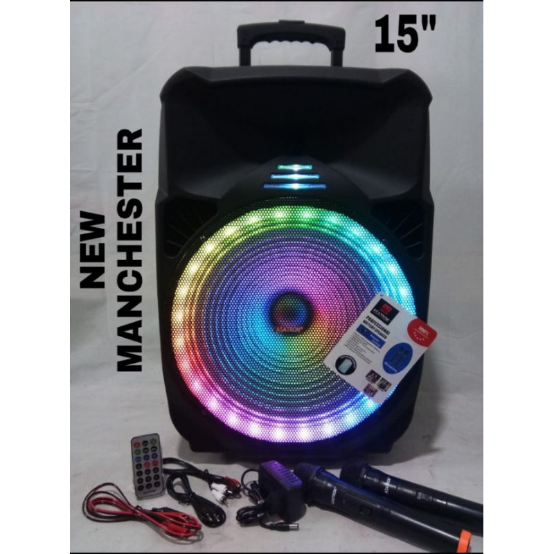 speaker portabel asatron  HT 8873 UKM Manchester 15in