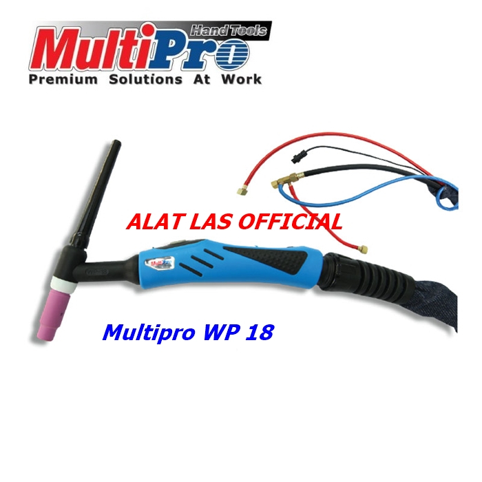 Multipro Tig Torch WP-18 Stang Las Argon WP 18