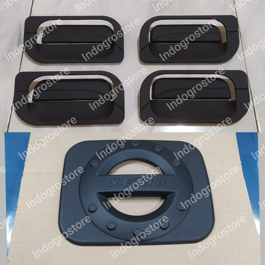 Paket Cover Handle Outer &amp; Tangki Hitam Doff Mobil Xenia Lama 2004 2005 2006 2007 2008 2009 2010 2011