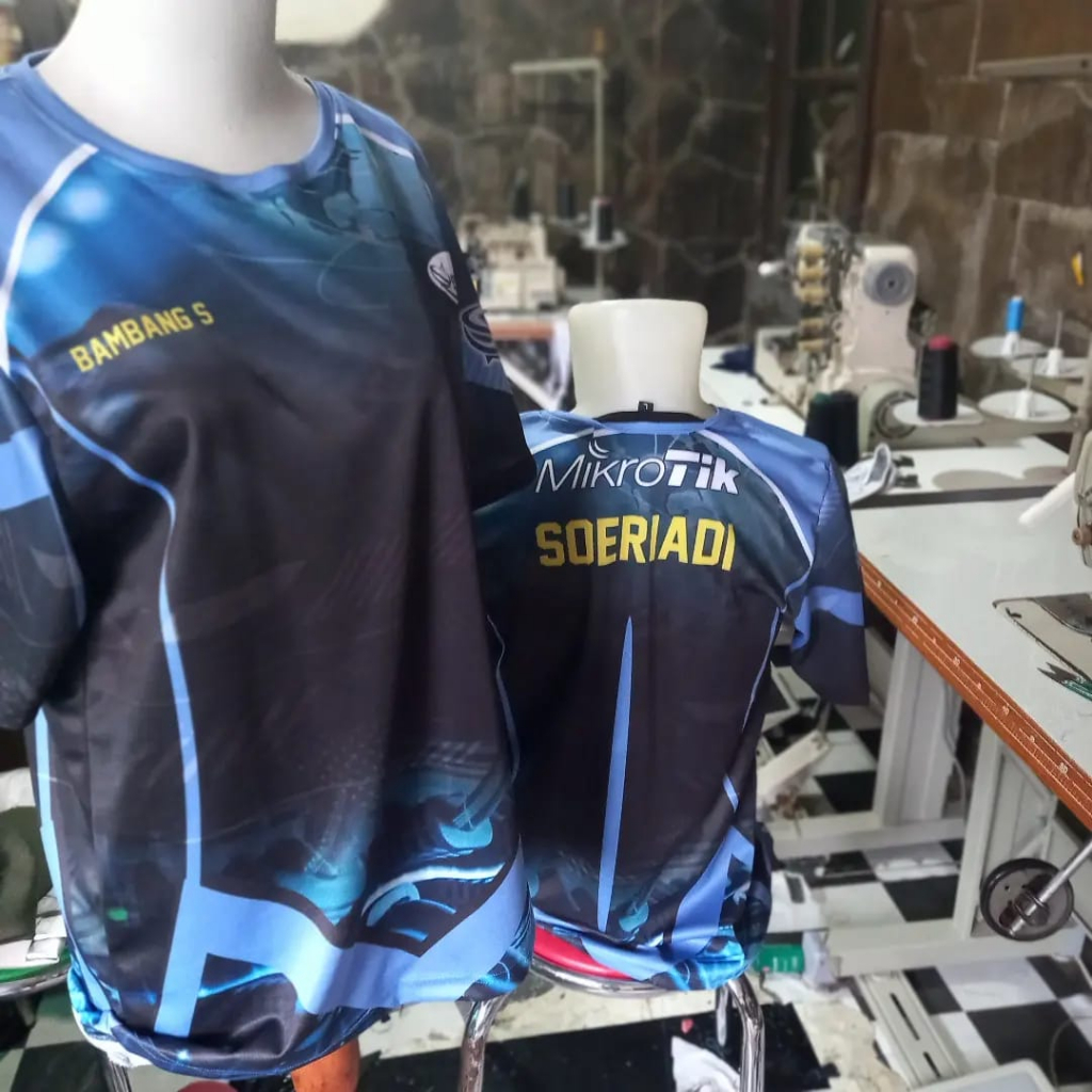 PEMBUATAN KAOS OLAHRAGA CUSTOM FULL PRINTING (desain sesuai seleramu), DRYFIT MILANO, JERSEY DRYFIT 