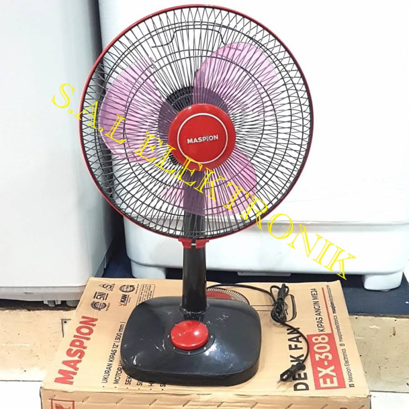 Kipas Angin Duduk Desk Fan Maspion 307 / 308 12Inch