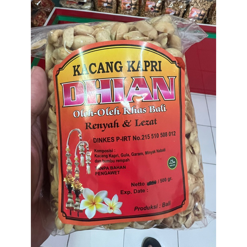 

KACANG KAPRI DHIAN oleh oleh khas bali 500 gram