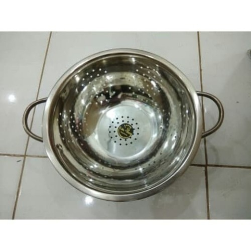 Bakul Tempat Nasi Sangku Stainless Steel + Tutup 24 cm Calypso