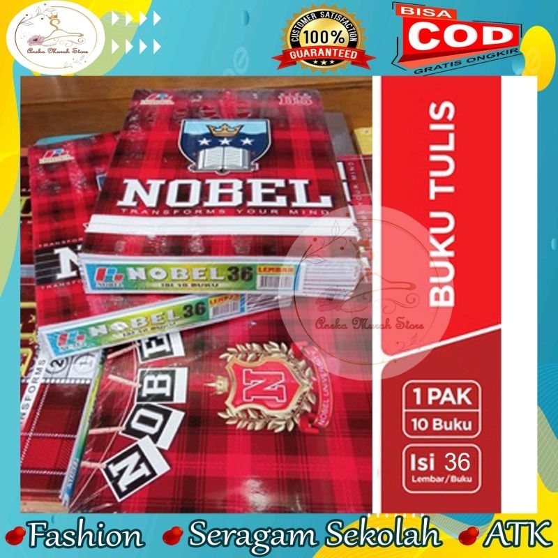

Buku Tulis Campus Nobel Isi 10 Buku / 1 Pack Isi 36 Lembar