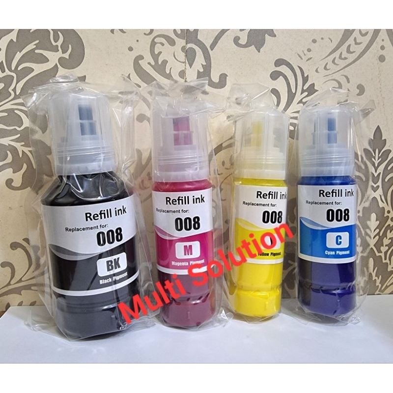 Tinta Epson 008 Pigment L15150 L15160 L6490 L6580 L6460