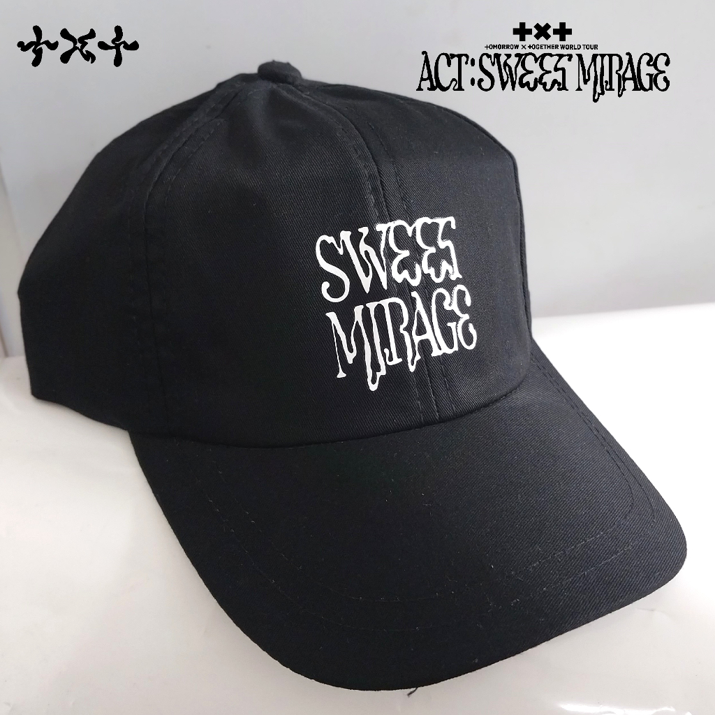 TOPI TXT SWEET MIRAGE BALL CAPS TOMORROW X TOGETHER