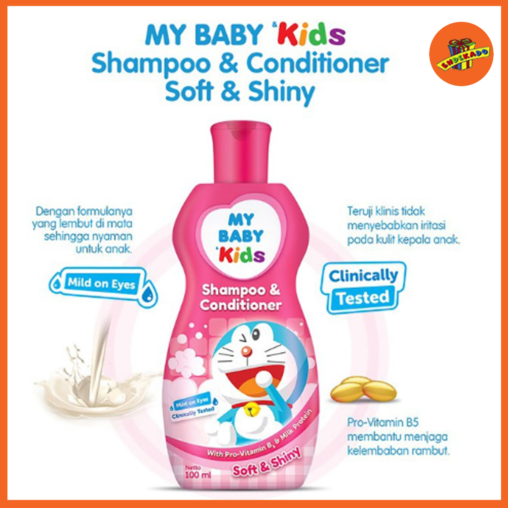 MY BABY KIDS Shampoo &amp; Conditioner 180ml - Sampo Anak