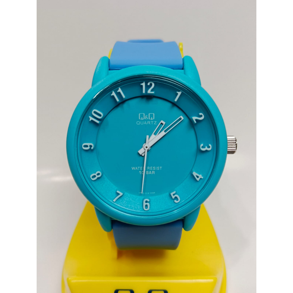 SALE Jam Tangan Unisex Sporty Casual Rubber Karet Analog Original Q&amp;Q QNQ QQ VR52 Series