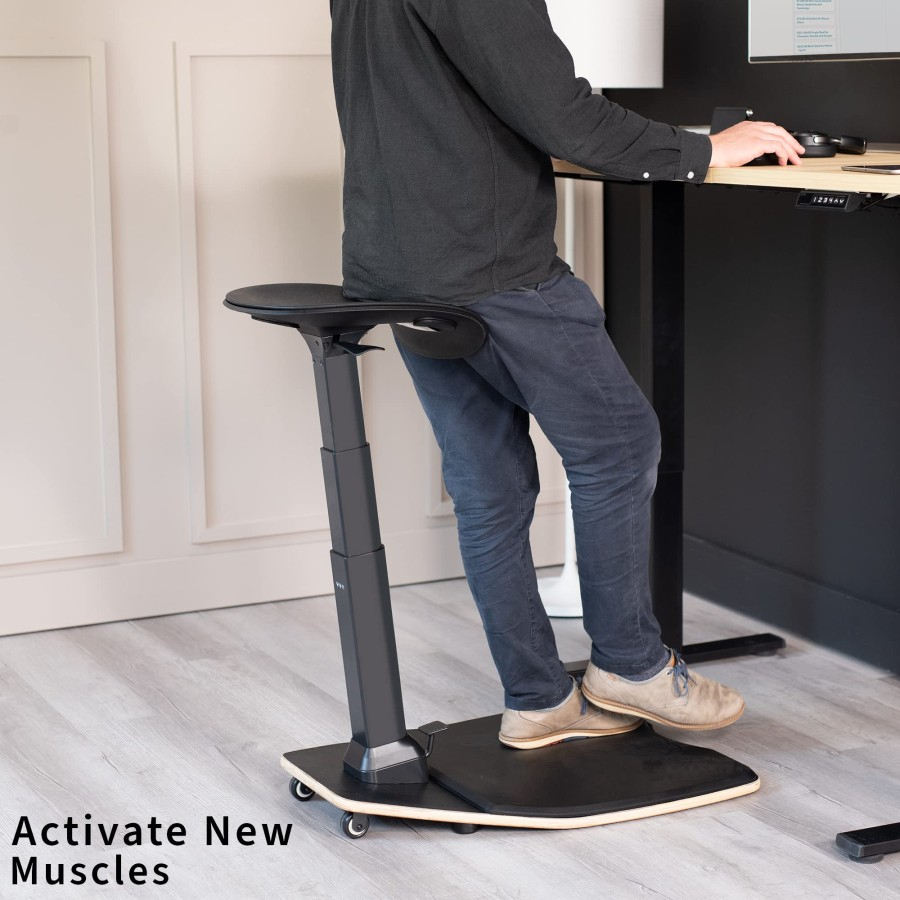 NEYTIQ Kursi Kerja Ergonomis Kursi Barstool Standing Desk Office Chair