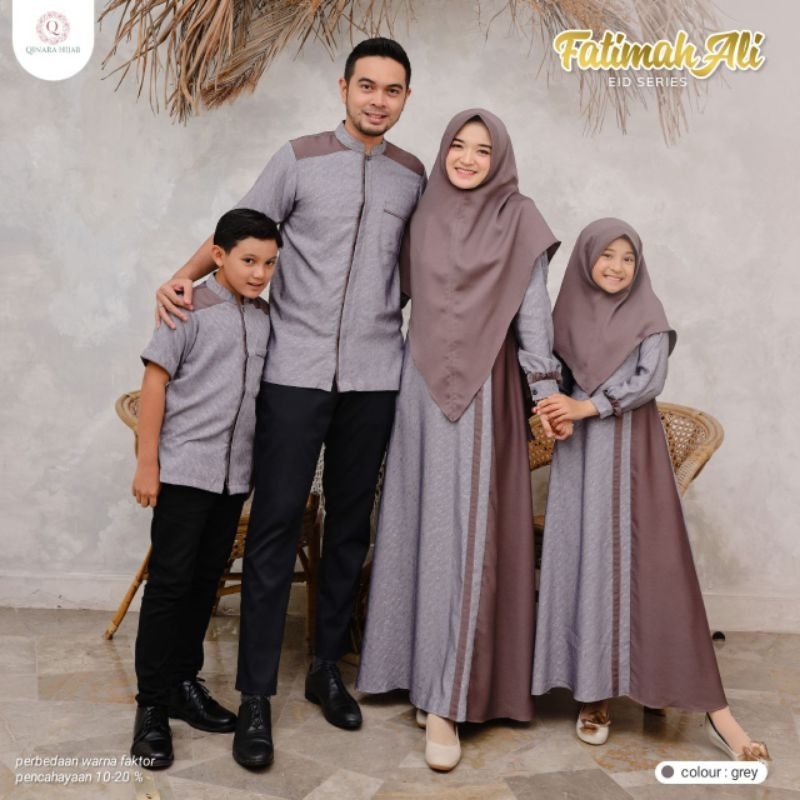 Sarimbit Fatimah Ali (Grey) Couple Family