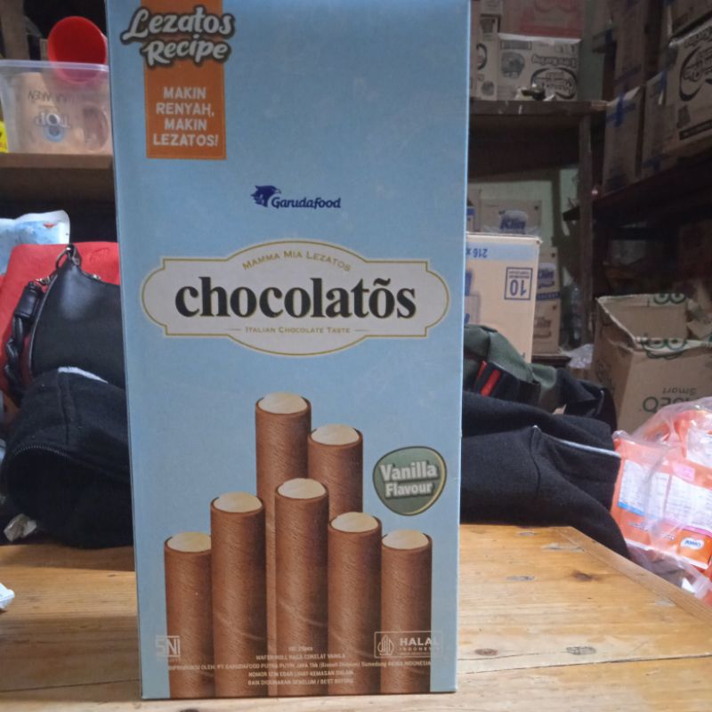 chocolatos vanila flavour 1 pack