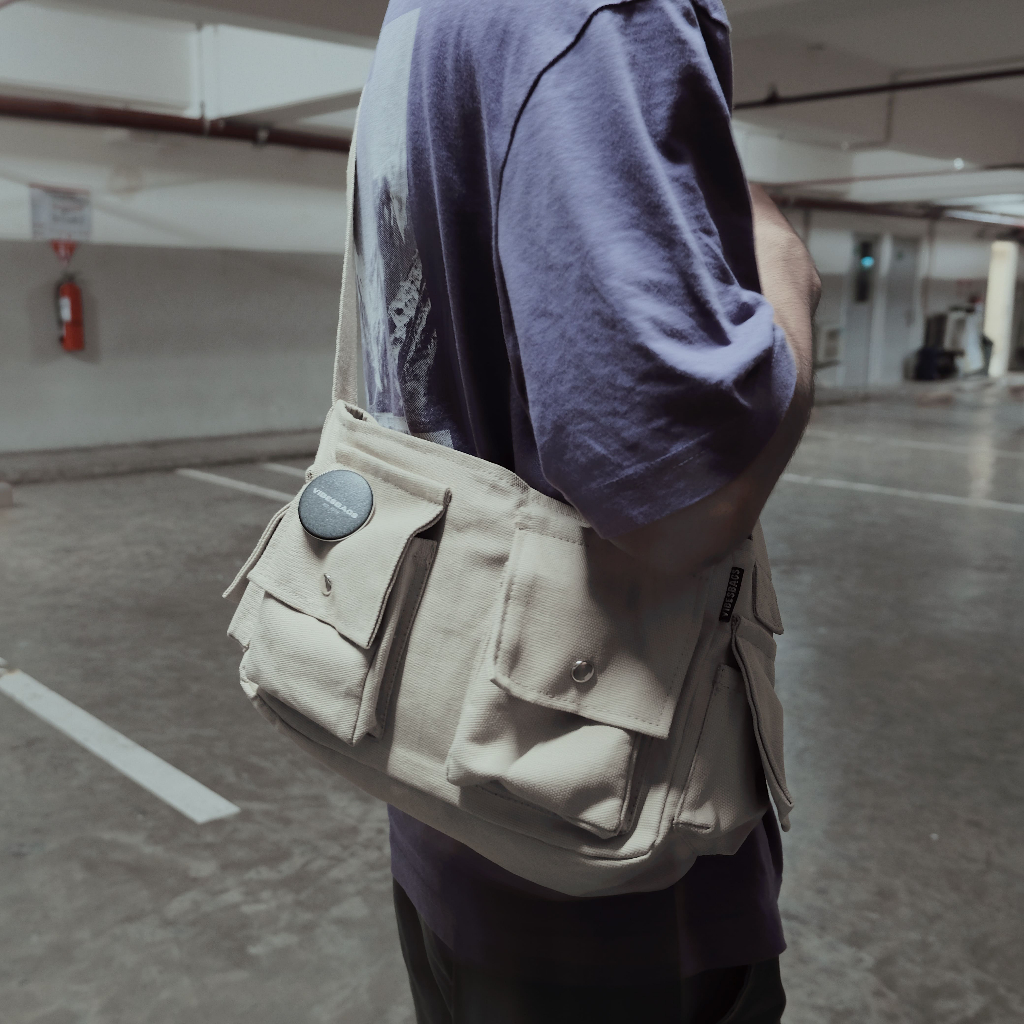 Vibesbags Orion Slingbag Unisex(cowo/cewe) Slingbag 4 Pocket