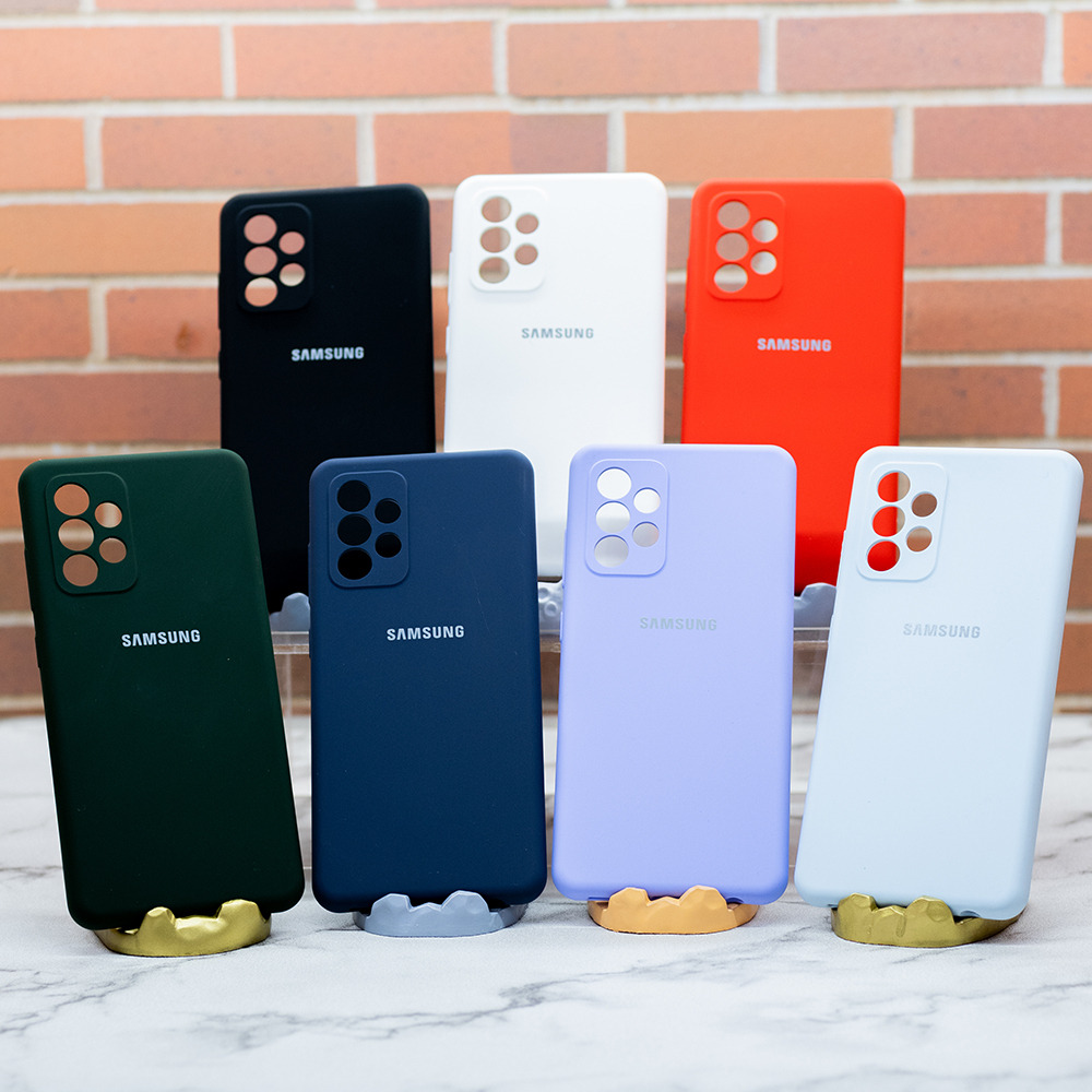 Samsung Galaxy A52 Silicone Full Cover Soft Case Silikon Original Casing Samsung A52 SamsungA52