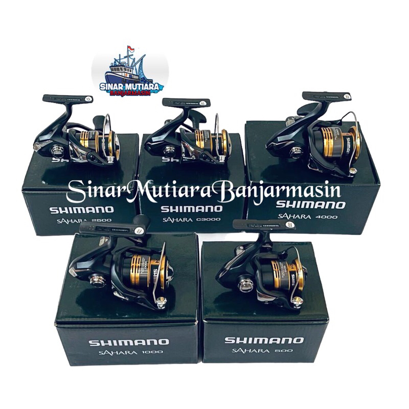 Reel Shimano Sahara22 500FJ/1000FJ/2500FJ/C3000FJ/4000FJ