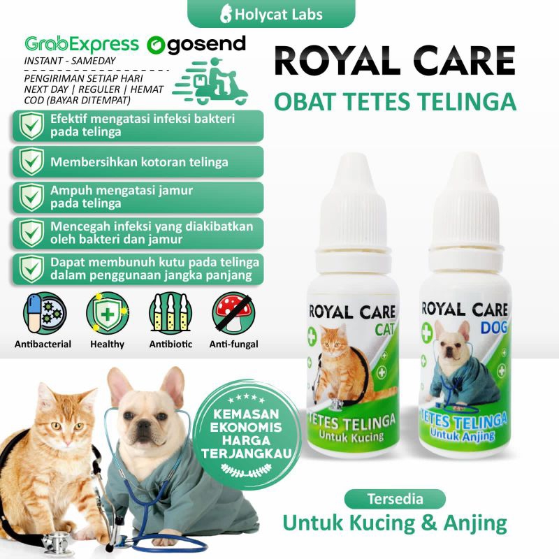 Royal Care Obat Tetes Telinga Kucing