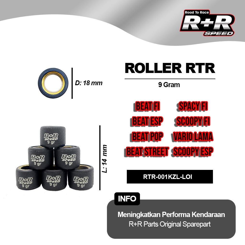 -LOI- PAKET RUMAH ROLLER SET VANBELT VARIO 110 KARBU &amp; KIPAS ROLLER VARIO 110 KARBU