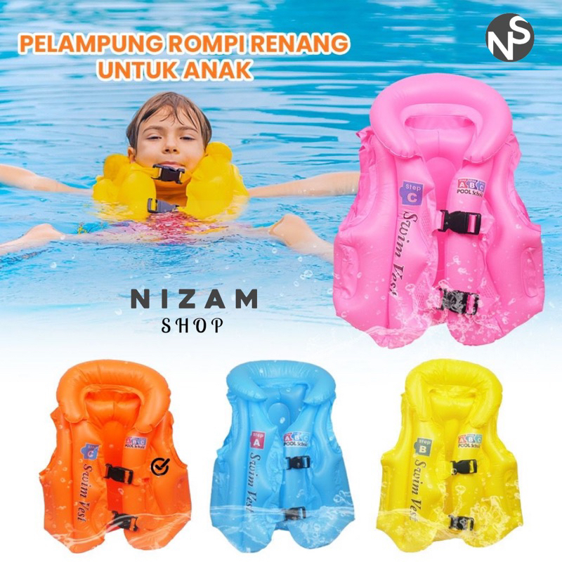 ROMPI PELAMPUNG ANAK PELAMPUNG RENANG ANAK JAKET PELAMPUNG ANAK BAN RENANG ROMPI RENANG ANAK AMAN