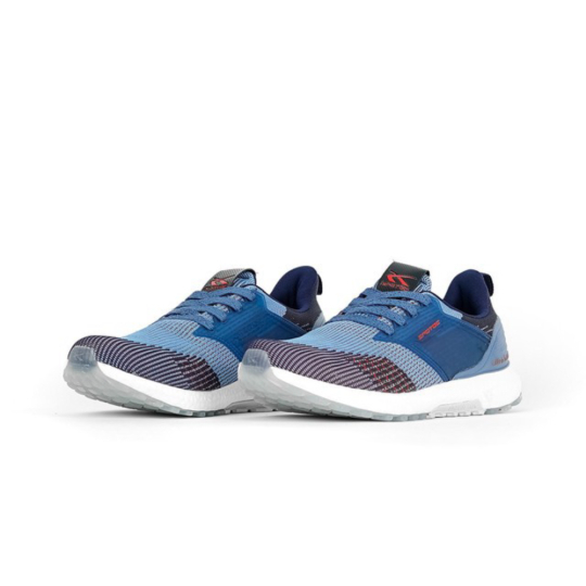 {MixaStore} SPOTEC Sepatu Running Wylder Biru Muda - Biru Tua - 38 Berkualitas