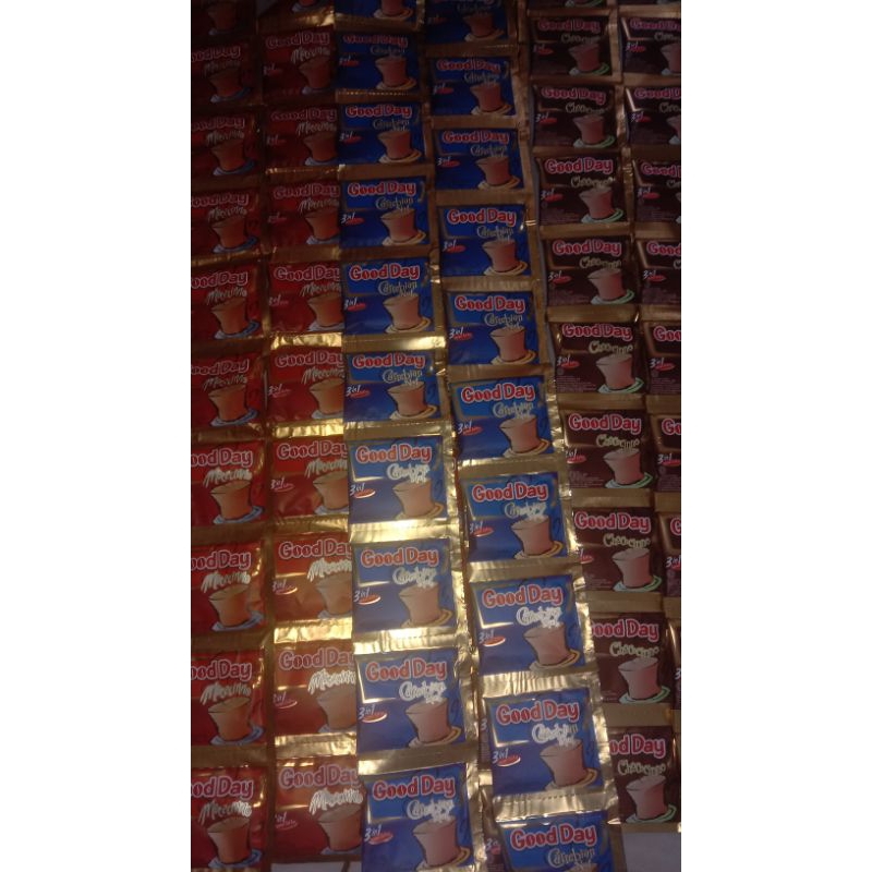 

good day mochachino, chochocino,carabian nut