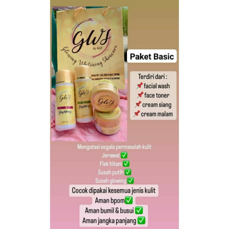 GWS GOLD SKINCARE ORIGINAL by AGT sudah BPOM RI ✅