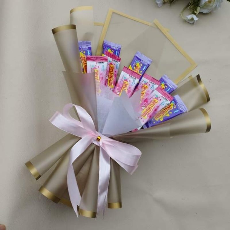 

Bouqeut Snack buqeut kado ulang tahun wisuda tunangan hadiah gift