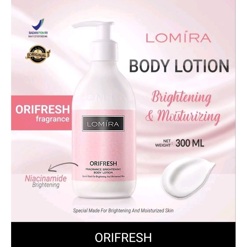 BODY LOTION LOMIRA WHITENING BPOM 300ML