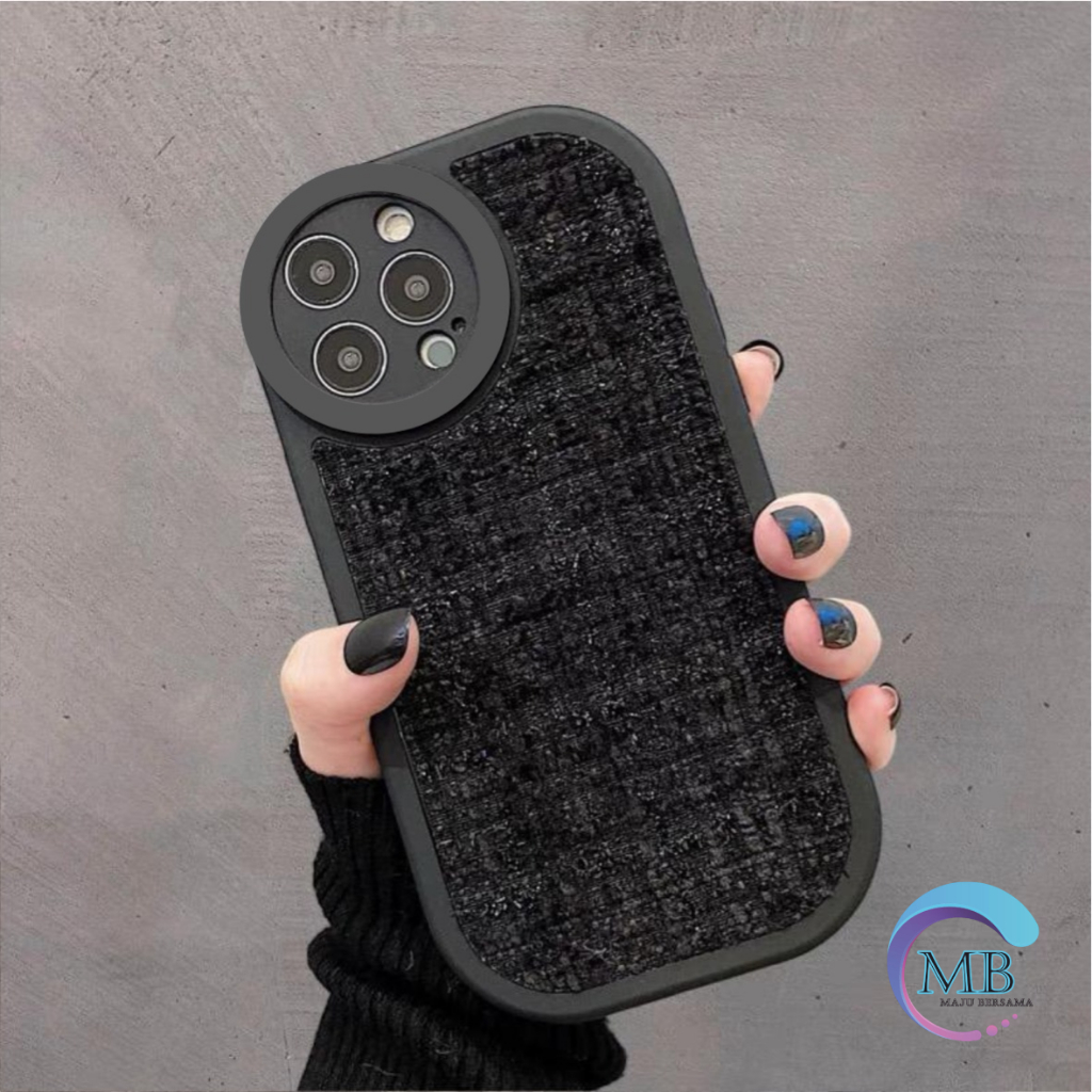 CASE CASING SILIKON VINTAGE WOOVEN TWEED KAIN RAJUT FOR VIVO Y02 Y12 Y15 Y17 Y15S Y01 Y15A Y16 Y02S Y20 Y12S Y20i Y20S Y21s Y33S Y32 Y33T Y21A Y21 Y22 Y22S Y30 Y50 Y30i Y91 Y93 Y95 Y91c Y1S MB5049