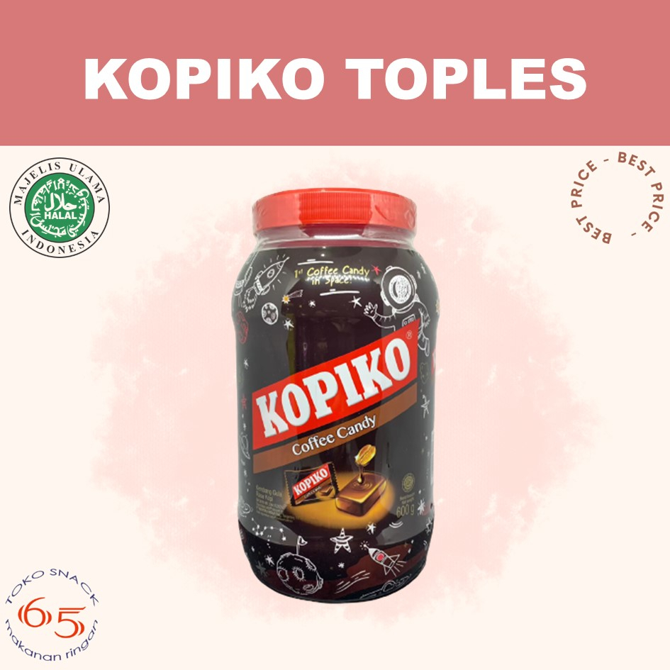 

Kopiko Toples 612 gr. Permen. TOPLES