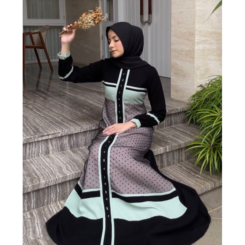 PRELOVED GAMIS BY JAVINA OFFICIAL BILQIS DRESS