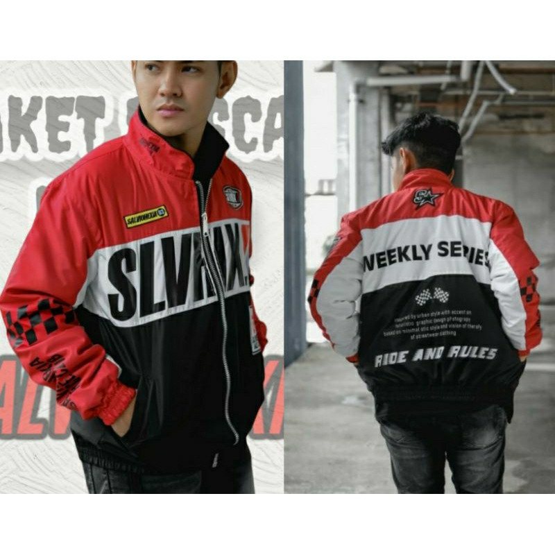 Jaket Nascar Racing Salvio Hexia Original