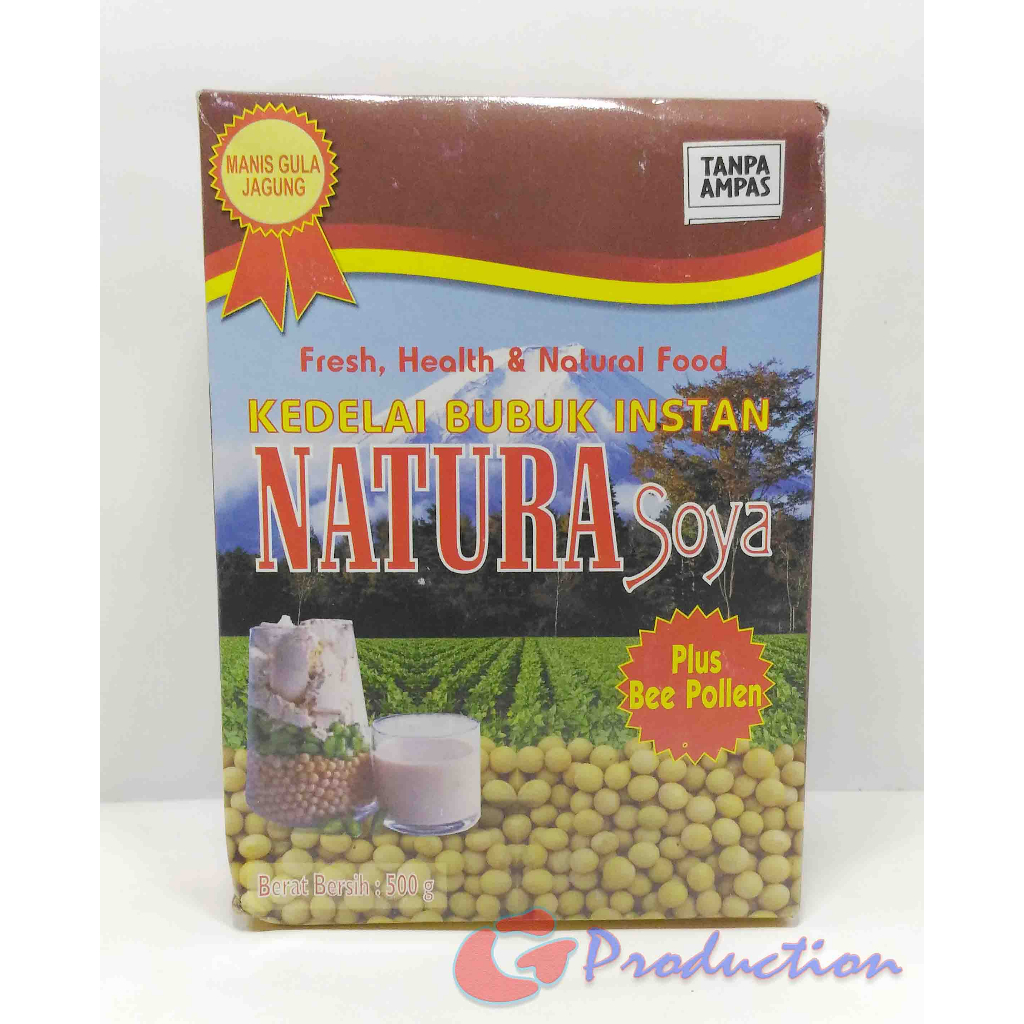 

Natura Soya - Kedelai Bubuk Instan (Susu Kedelai) 500g