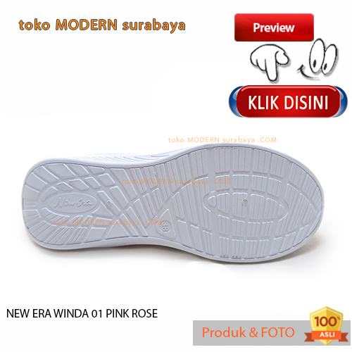 Sepatu wanita sepatu flat casual slip on kain rajut NEW ERA WINDA 01