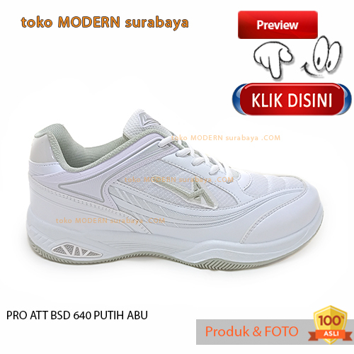 Sepatu sekolah pria sepatu sneaker tali PRO ATT BSD 640