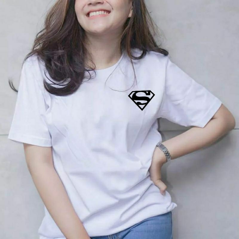 KAOS KAOS CUTE LOGO WANITA LENGAN PENDEK