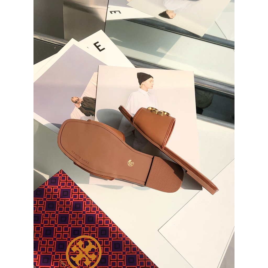 STB42  TB Original Slipper Shoes Flat Shoes Real Sheepskin Material  xie