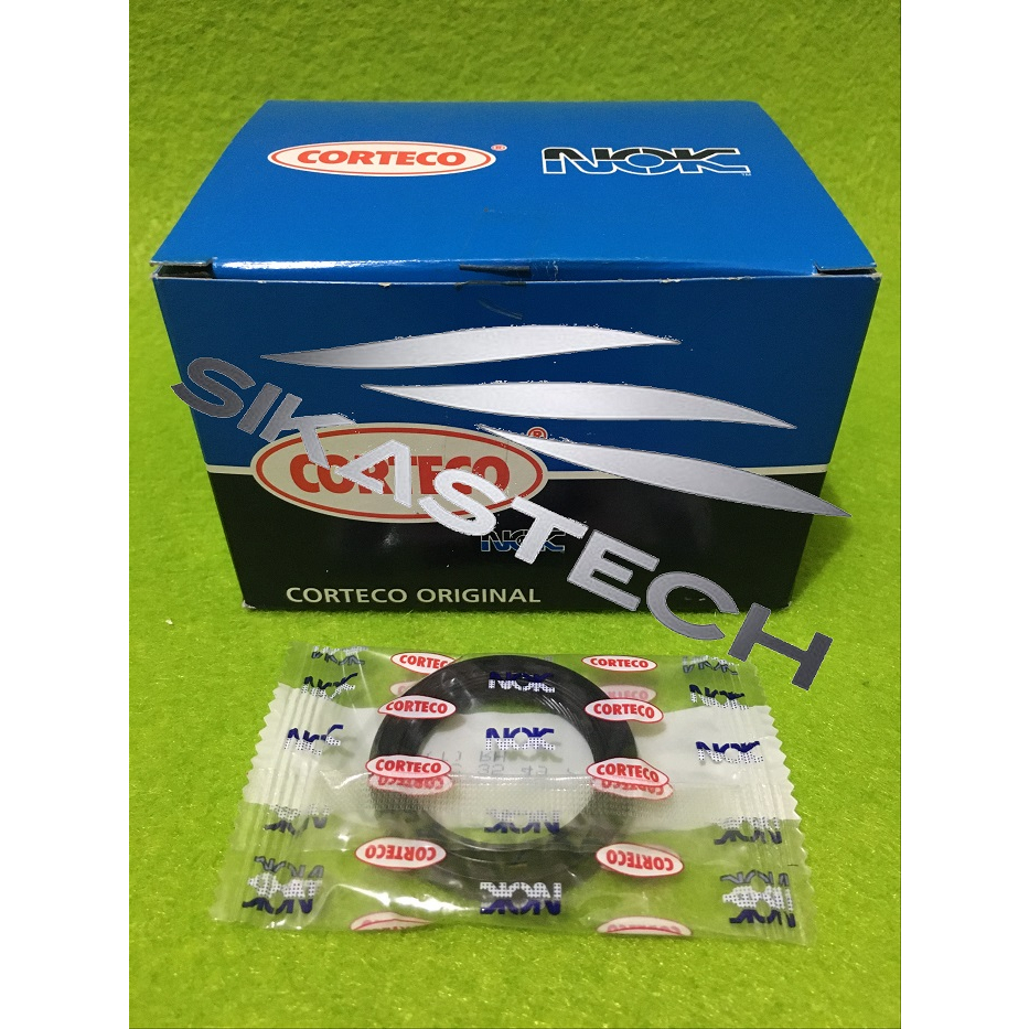 TIMING CHAIN OR BELT COVER OIL  SEAL / SIL KRUK AS DEPAN TOYOTA 1AZ-FE RAV4 ACA21 2.0 GEN-2 2001 200