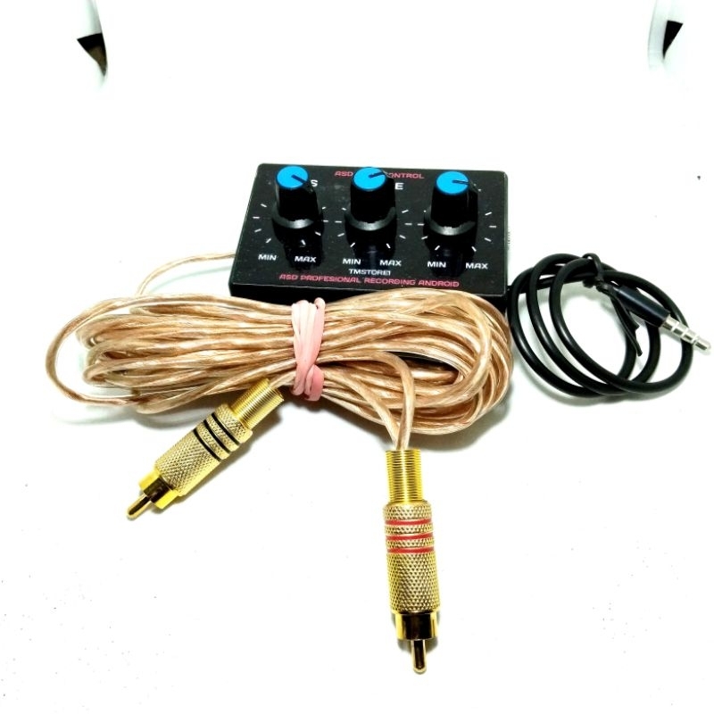 alat rekam dari mixer ke hp android set kabel input