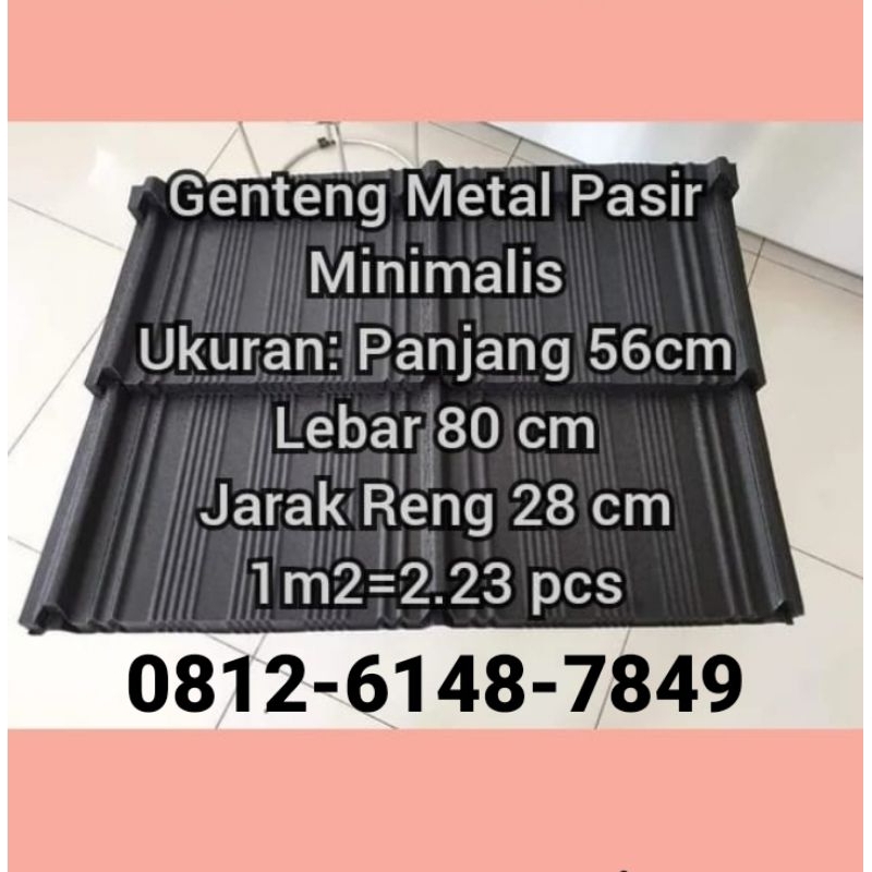 Genteng Pasir Minimalis