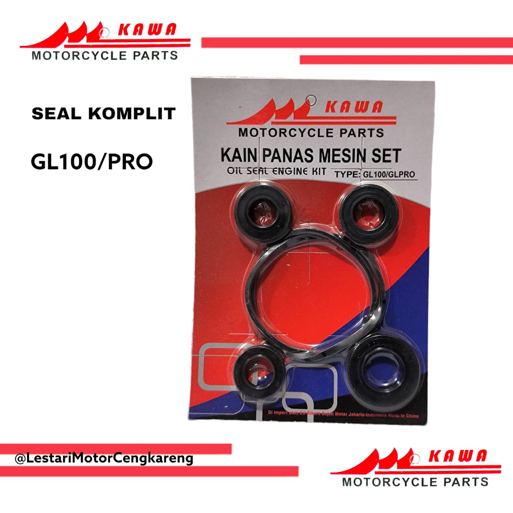 SEAL OIL SIL KOMPLIT HONDA GLPRO GLMAX GL100 GLPRO MAX NEOTECH KAWA