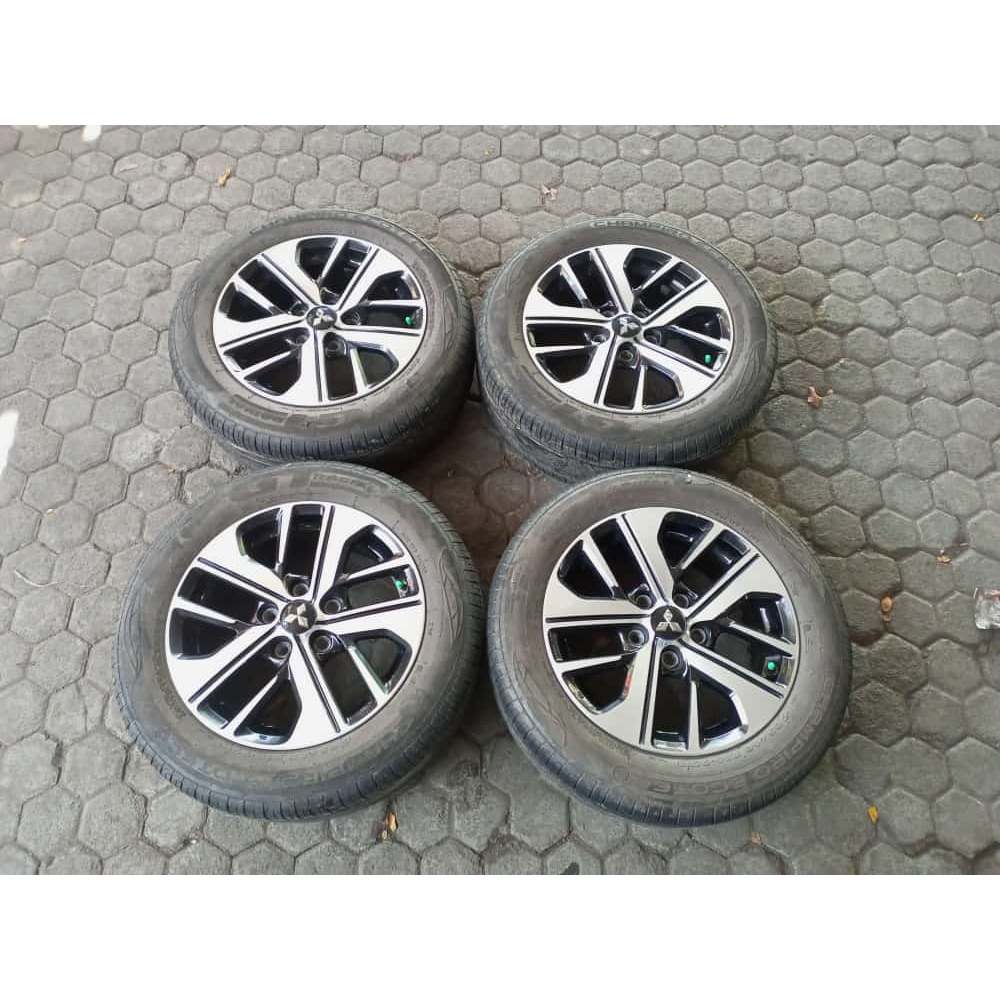 VELG BEKAS ORIGINAL STD XPANDER R16X6,5 LUBANG 5 PCD 5X114 ET46 +BAN