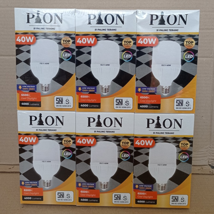 Lampu LED Bohlam LED Cahaya Putih PION Low Voltase 50WATT 40WATT