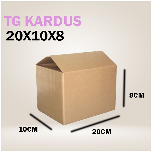 

KARTON BOX UKURAN 20X10X8 KARDUS PACKING TERMURAH KARDUS CURRUGATED