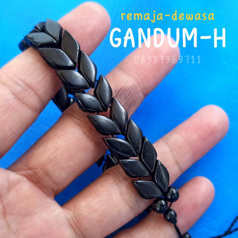 Gelang Kayu kaukah (GANDUM ) Wanita-Pria koka kokka kaokah kokah