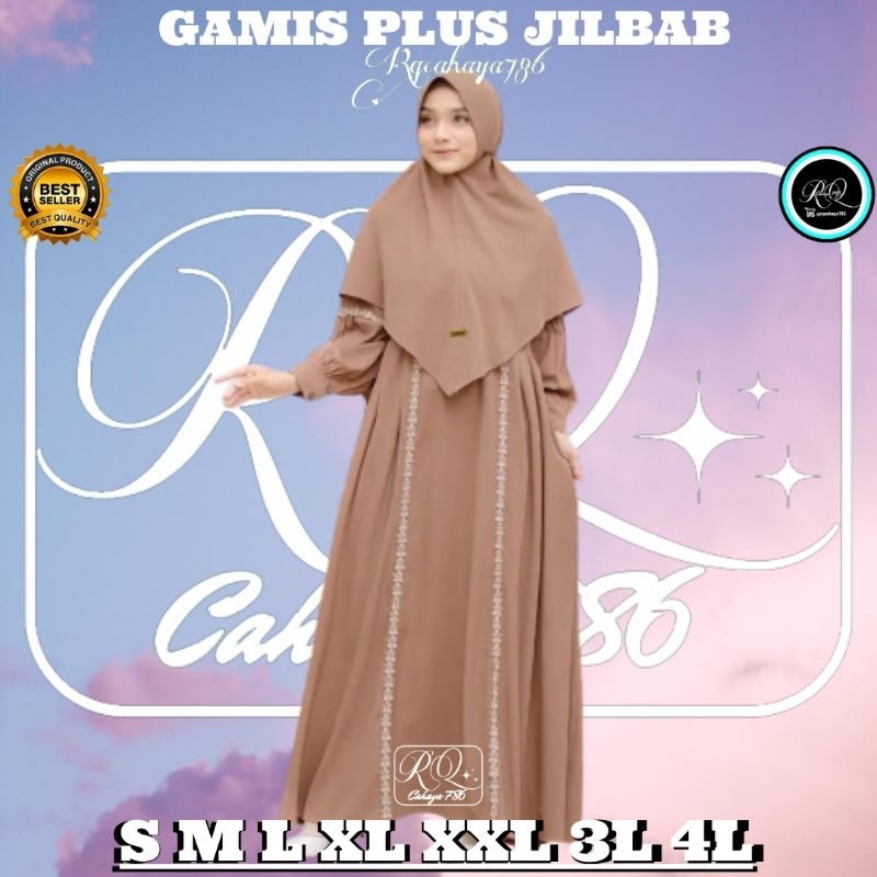 ALMIRA SYARI UKURAN M - L - XL - XXL - XXXL - 4XL GAMIS SET SYARI GAMIS JUMBO BUSUI DRESS MURAH GAMIS SYAR'I PLUS KHIMAR KONDANGAN GAMIS RENDA GAMIS KEKINIAN GAMIS REMAJA GAMIS TERBARU BAJU GAMIS WANITA FASHION MUSLIM BAJU LEBARAN DRESS WANITA UMROH HAJI