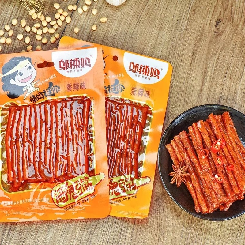 100gram Latiao Spicy Snack Mala Snack Impor Camilan Instant Snack Kekinian