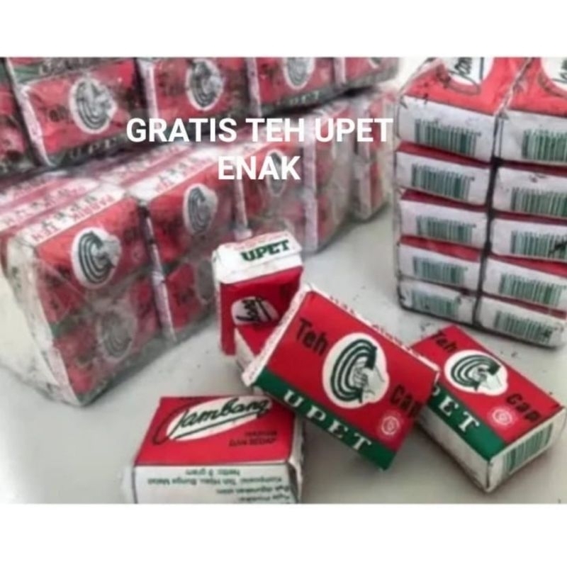 

TEH UPET KHAS CIREBON 10 PCS GRATIS teh upet khas cirebon 8690