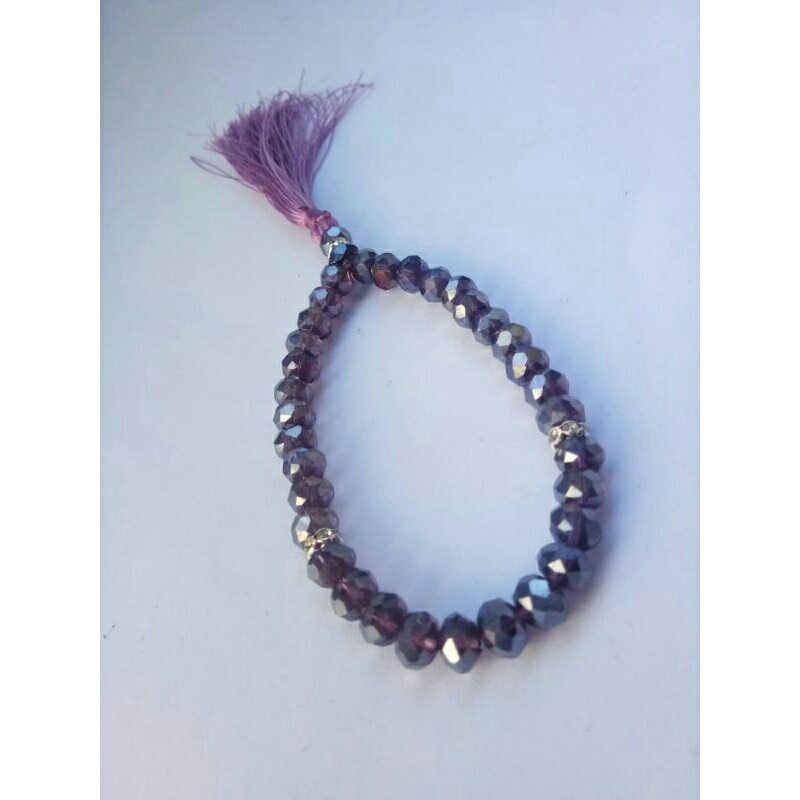 Tasbih Batu kristal 8mm  33Butir