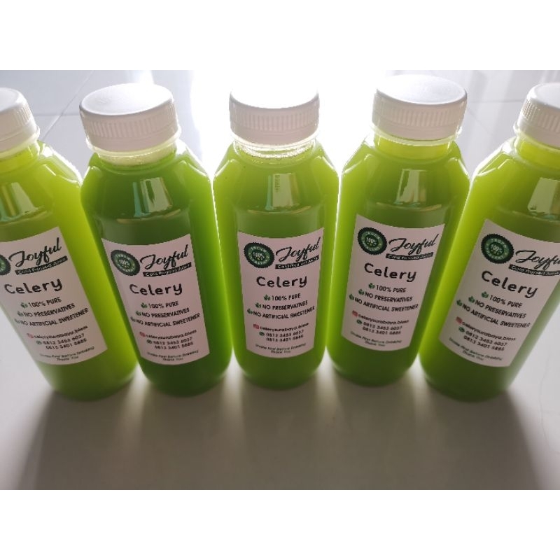 

Celery Jus seledri Detox Murni Fresh Made by order 500ml