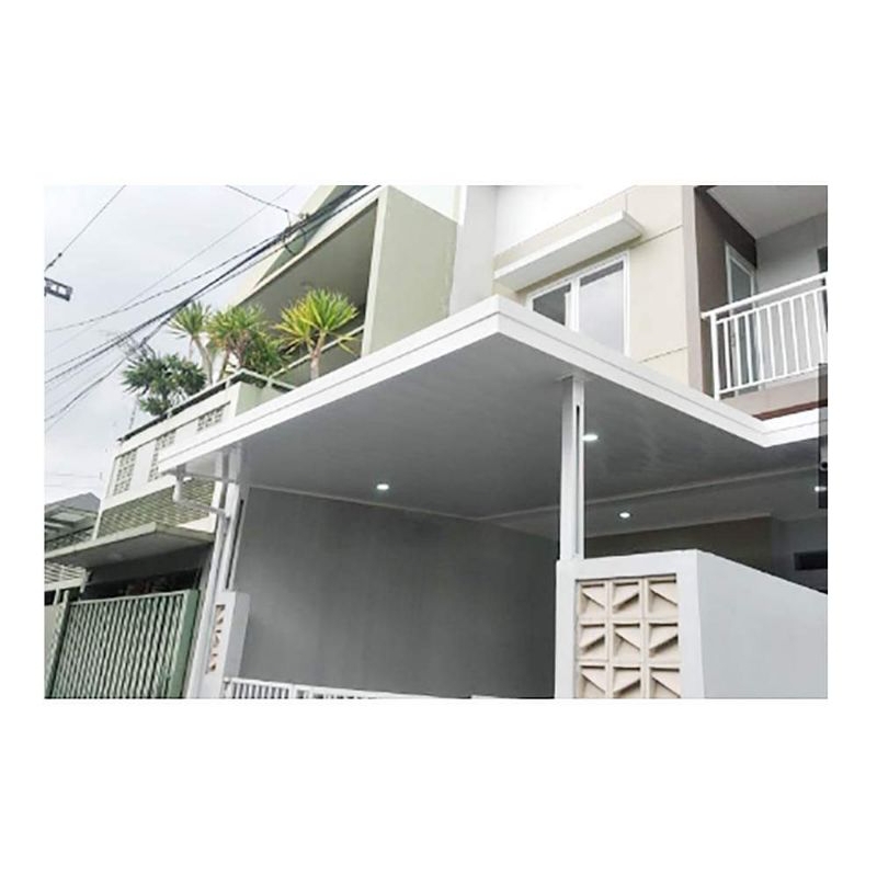 kanopi baja ringan atap alderon rs+plafon pvc