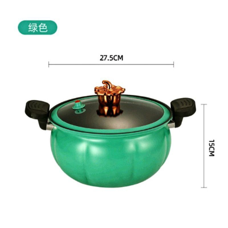 Presto Labu 7 LIter 28 cm Pressure Cooker Pot Premium Quality / Panci Presto Labu Anti Lengket